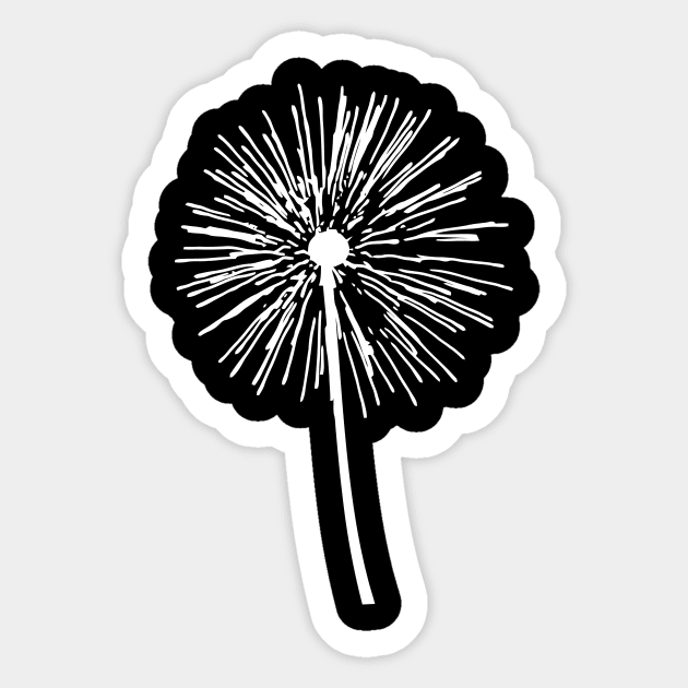 Dandelion flower Sticker by Mariteas